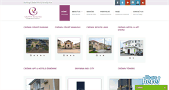 Desktop Screenshot of crownrealties.com